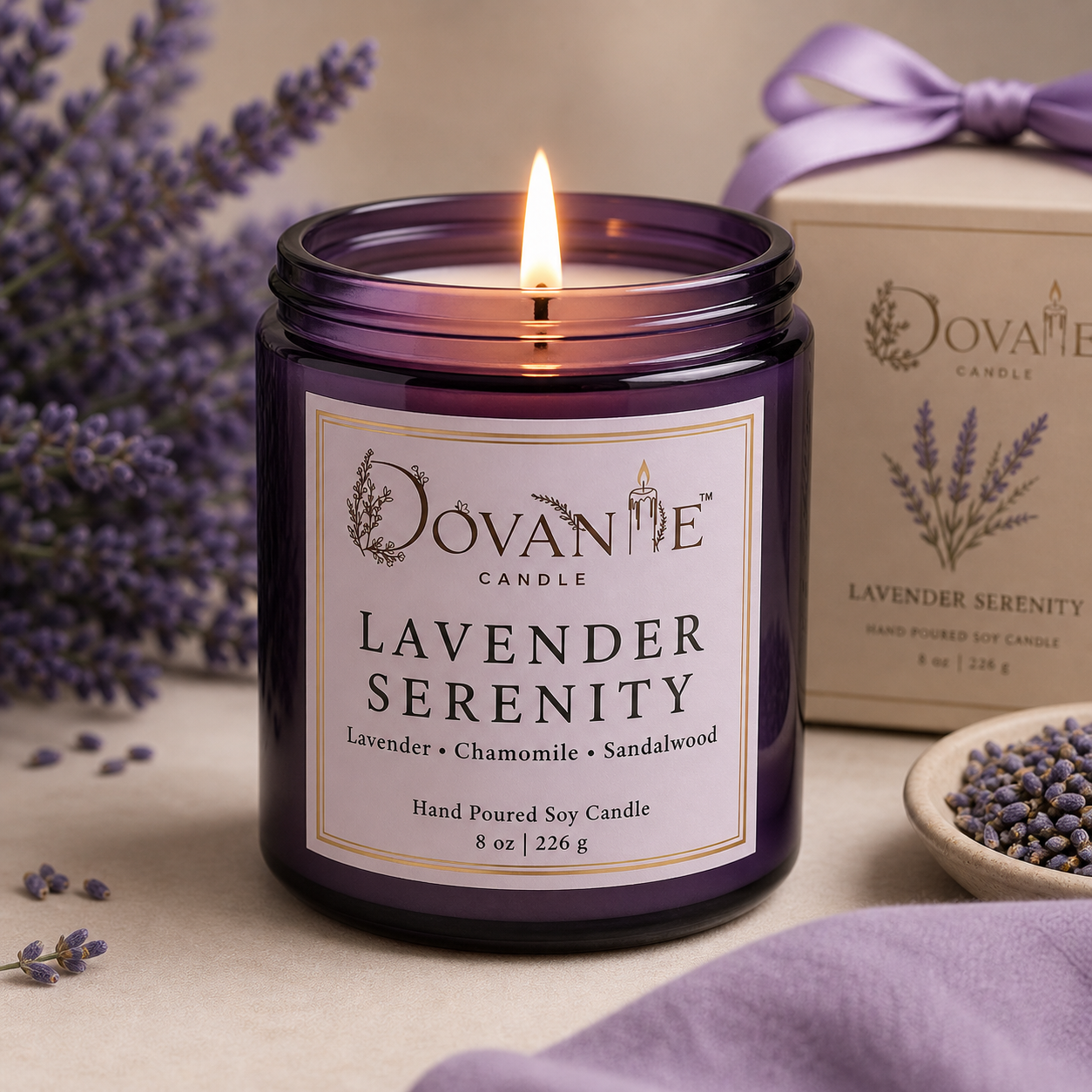 Lavender Serenity Candle
